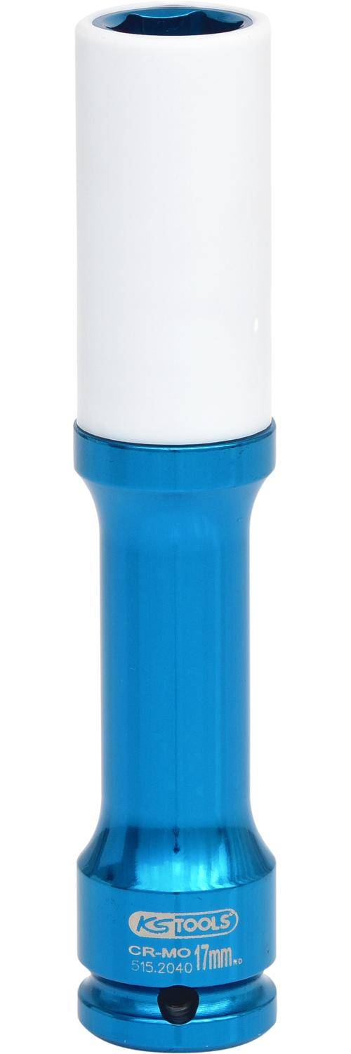 KS TOOLS 1/2" Alu-Felgen Kraft-Stecknuss, XL, 17mm