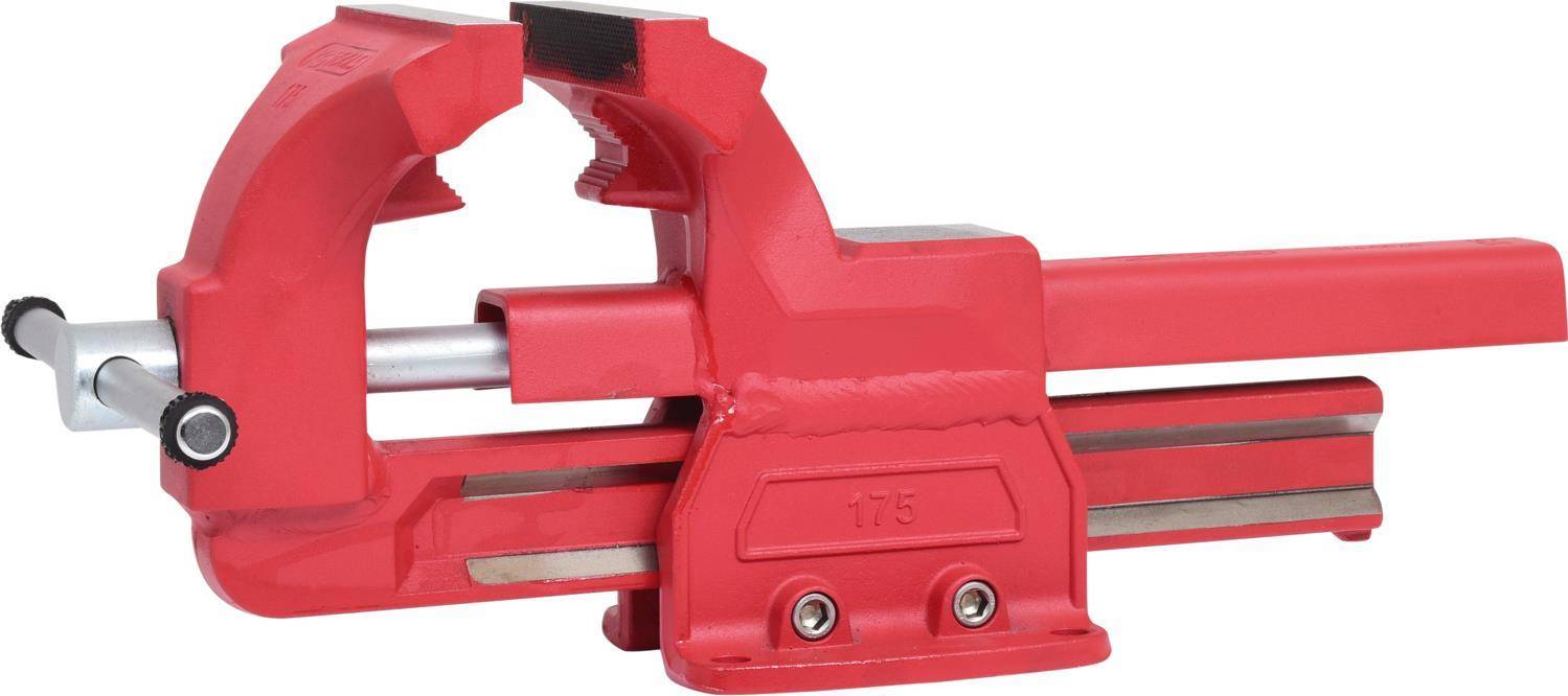 KS TOOLS Werkzeuge-Maschinen GmbH Parallel-Schraubstock ohne Drehteller, 167 mm (914.0041)