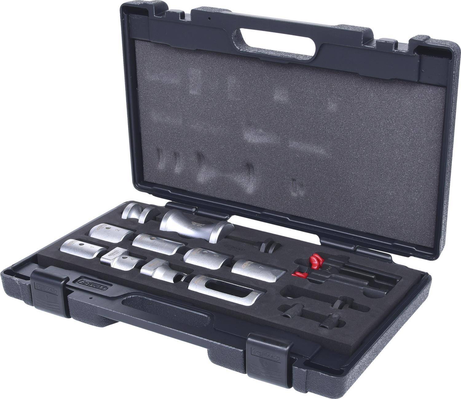 KS TOOLS Universal-Scheibenwischarm-Abzieher-Satz, 13-tlg