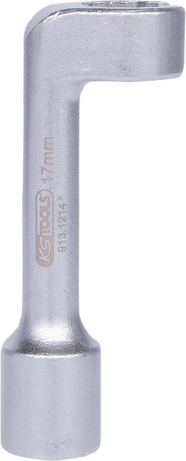 KS TOOLS 1/2" Offener Ring-Steckschlüssel, 17mm