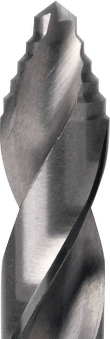 Spiralbohrer ULTIMATECUT FS DIN 338 TypN D.7mm HSS blank/brüniert 3-Fl.schaft
