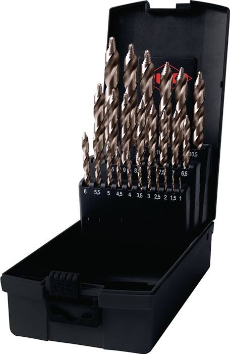 Spiralbohrersatz DIN 338 ULTIMATECUT FS D.1-13x0,5mm HSS-Co5 Gold