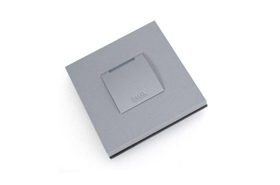 multiCLASS R95B SIEDLE-SI, Leser im Siedle Vario Modul, RAL9006, OSDP voreingestellt, 95BPMPTEWMA007