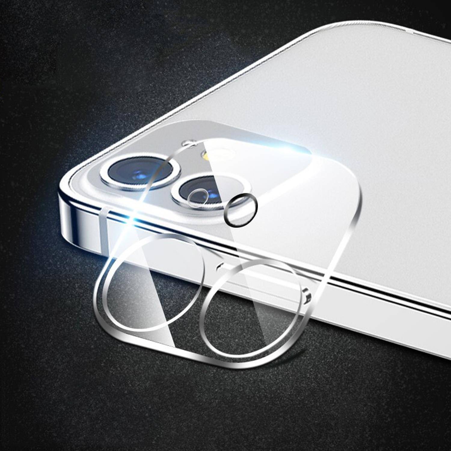 Cadorabo Kamera Schutz für Apple iPhone 11 Camera Protector Schutzfolie Kratzfest Linsen Schutz
