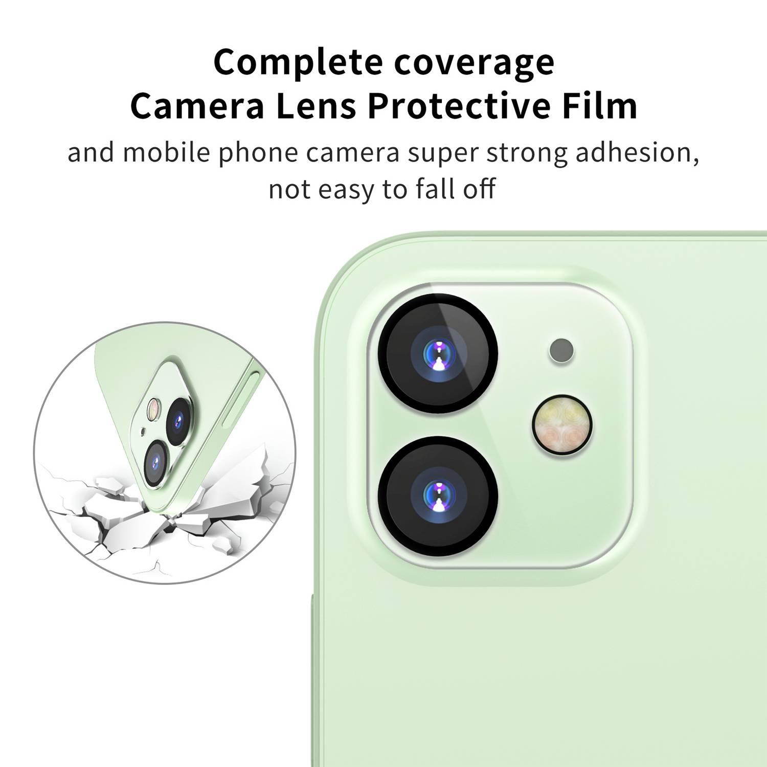 Cadorabo Kamera Schutz für Apple iPhone 11 Camera Protector Schutzfolie Kratzfest Linsen Schutz