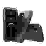 Cadorabo Hülle für Apple iPhone 12 in Schwarz Robuster 360° Displayschutz Outdoor Heavy Duty Schutzhülle