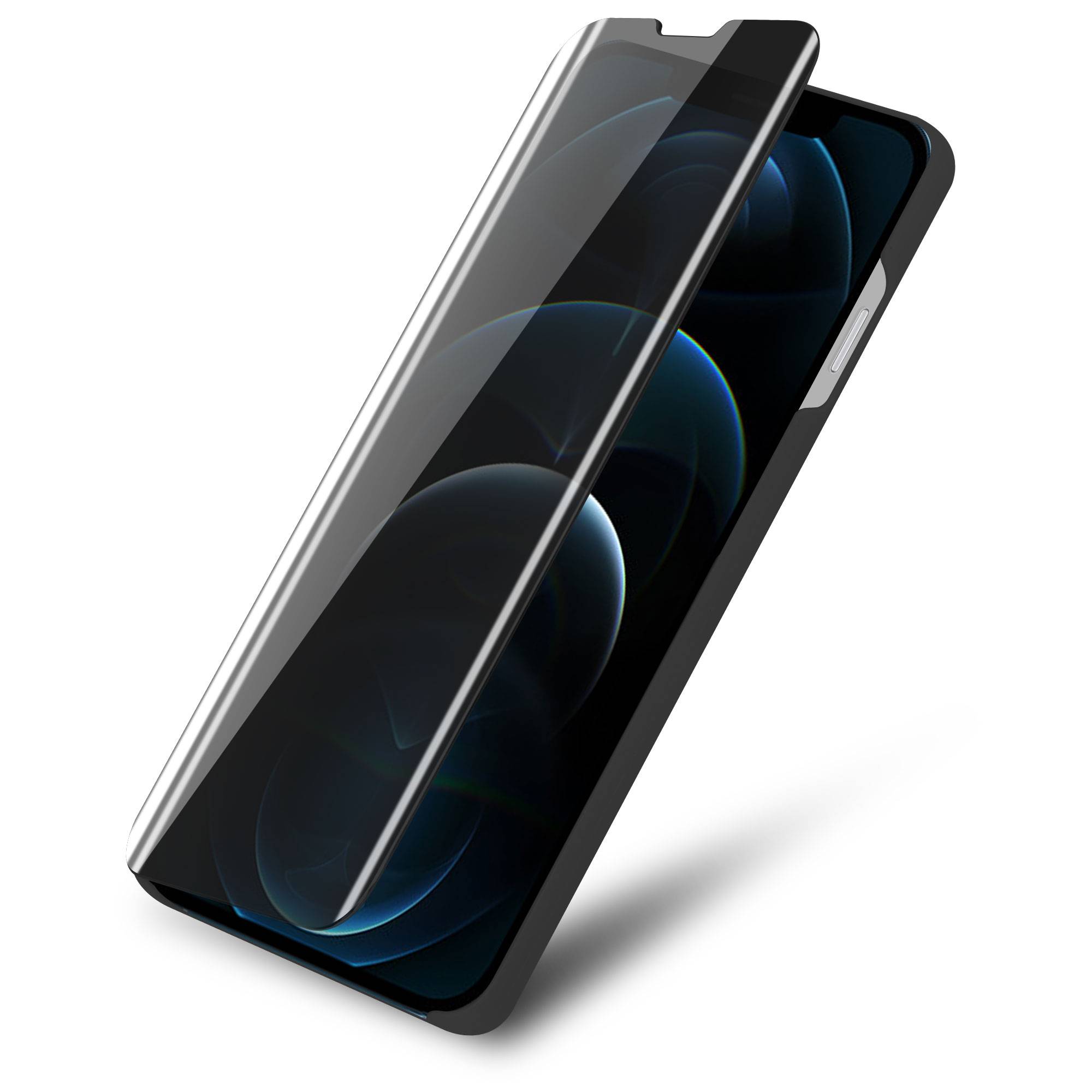 Cadorabo Handyhülle für Apple iPhone 13 PRO MAX in Schwarz Cover Backcover Schutzhülle Book Case Booklet