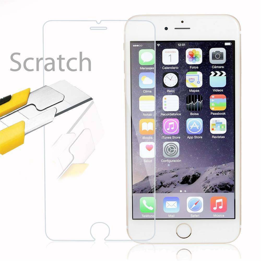 Cadorabo Folie für Apple iPhone 6 PLUS / 6S PLUS in KRISTALL KLAR - Gehärtetes Display-Schutzglas (RETAIL PACKAGING)