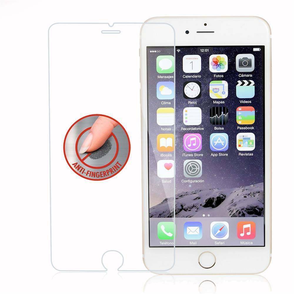 Cadorabo Folie für Apple iPhone 6 PLUS / 6S PLUS in KRISTALL KLAR - Gehärtetes Display-Schutzglas (RETAIL PACKAGING)