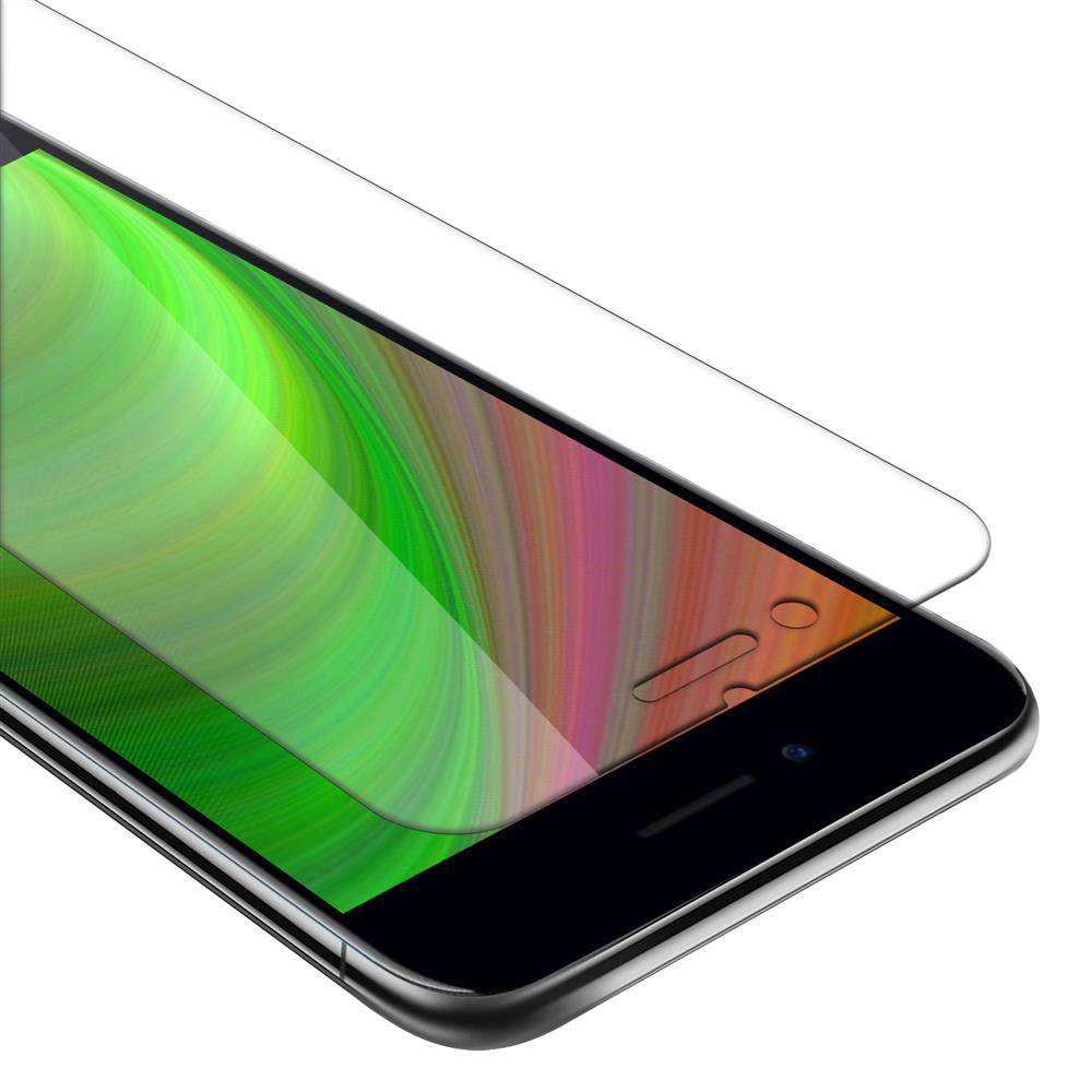 Cadorabo Folie für Apple iPhone 7 / 7S / 8 / SE 2020 in KRISTALL KLAR - Gehärtetes Display-Schutzglas (RETAIL PACKAGING)