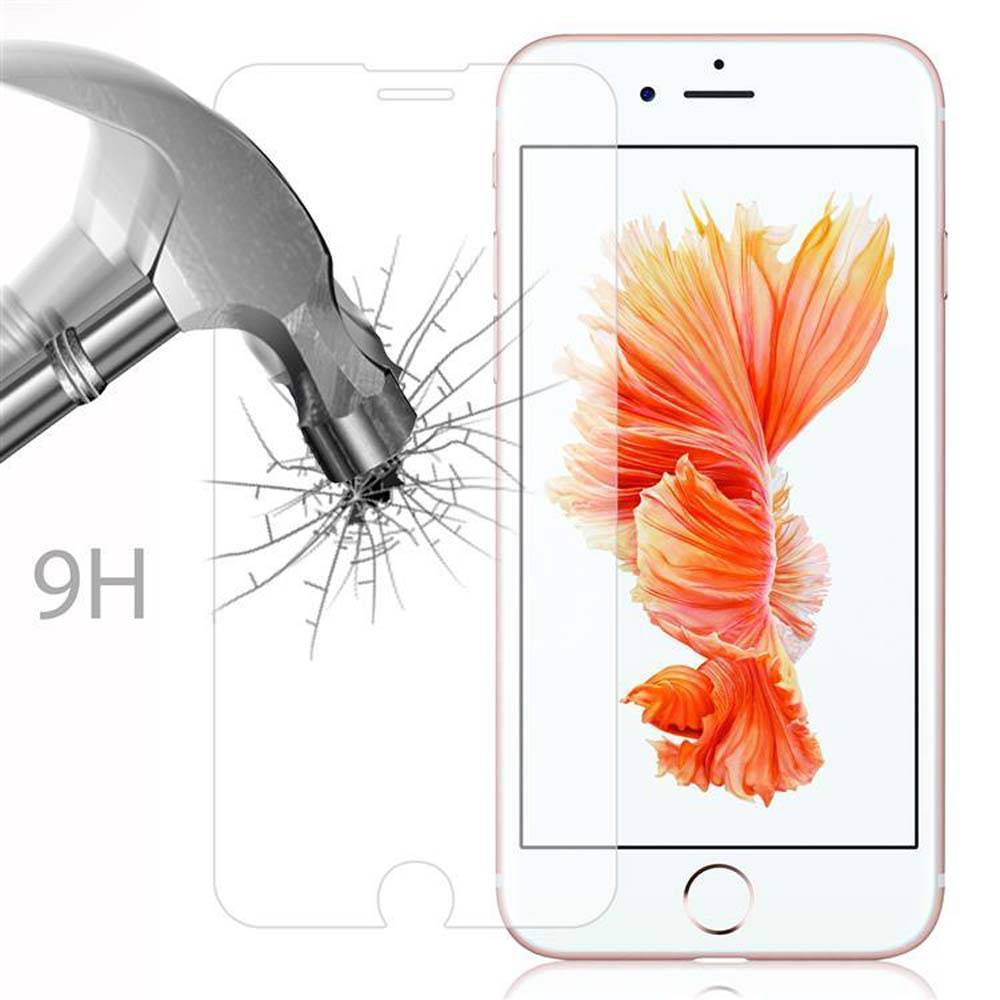 Cadorabo Folie für Apple iPhone 7 PLUS / 7S PLUS / 8 PLUS in KRISTALL KLAR - Gehärtetes Display-Schutzglas (RETAIL PACKAGING)