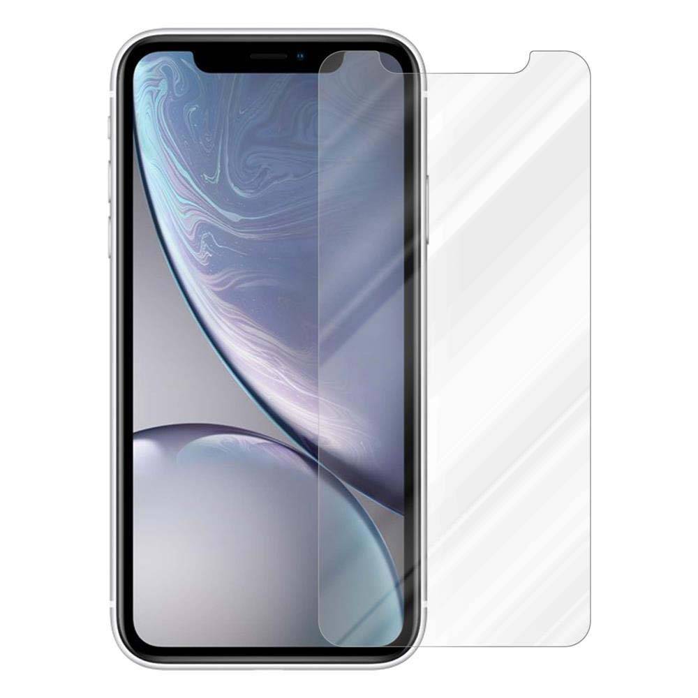 Cadorabo Folie für Apple iPhone XR in KRISTALL KLAR - Gehärtetes Display-Schutzglas (RETAIL PACKAGING)