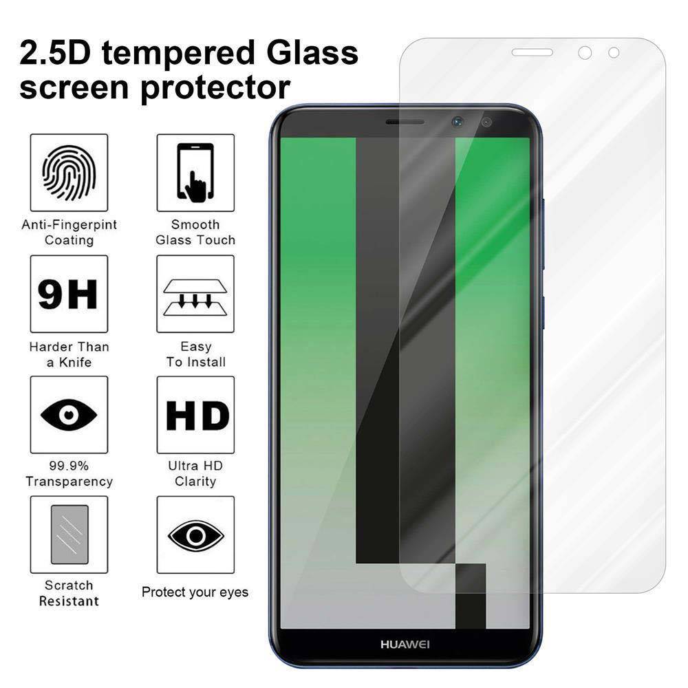 Cadorabo Folie für Huawei MATE 10 LITE in KRISTALL KLAR - Gehärtetes Display-Schutzglas (RETAIL PACKAGING)