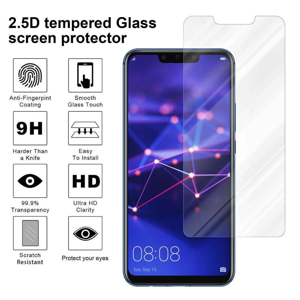 Cadorabo Folie für Huawei MATE 20 LITE in KRISTALL KLAR - Gehärtetes Display-Schutzglas (RETAIL PACKAGING)