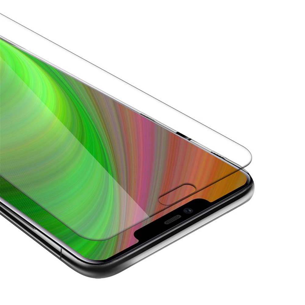 Cadorabo Folie für Huawei MATE 20 PRO in KRISTALL KLAR - Gehärtetes Display-Schutzglas (RETAIL PACKAGING)