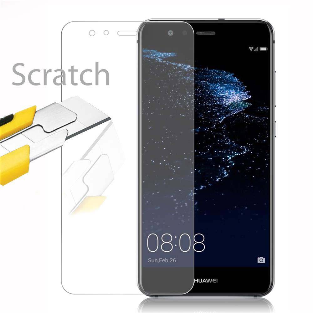 Cadorabo Folie für Huawei P10 LITE in KRISTALL KLAR - Gehärtetes Display-Schutzglas (RETAIL PACKAGING)
