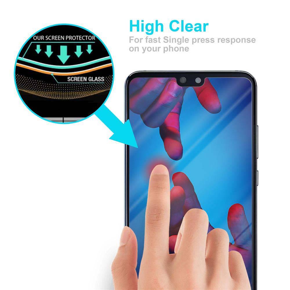 Cadorabo Folie für Huawei P20 PRO / P20 PLUS in KRISTALL KLAR - Gehärtetes Display-Schutzglas (RETAIL PACKAGING)