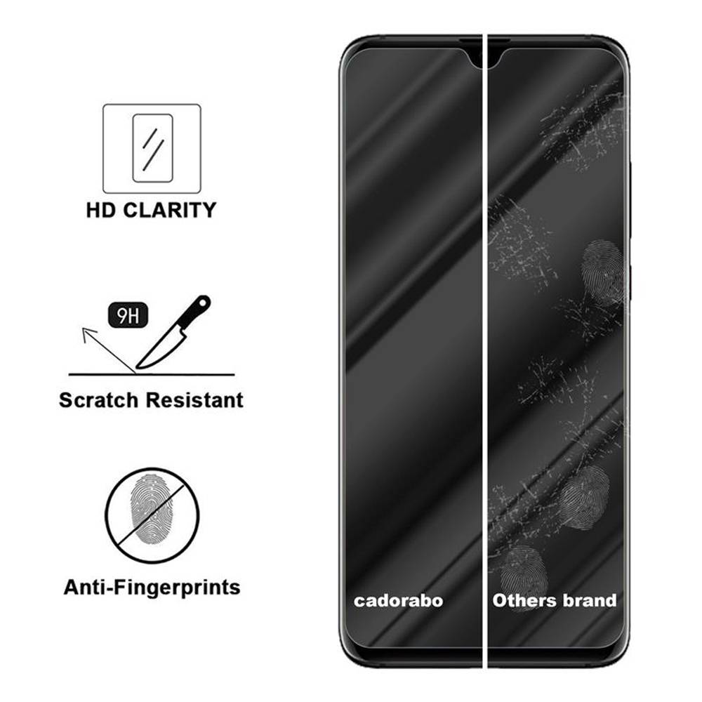 Cadorabo Folie für Huawei P30 PRO in KRISTALL KLAR - Gehärtetes Display-Schutzglas (RETAIL PACKAGING)