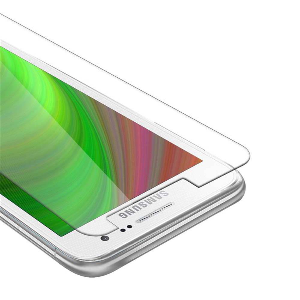 Cadorabo Folie für Samsung Galaxy A3 2015 in KRISTALL KLAR - Gehärtetes Display-Schutzglas (RETAIL PACKAGING)