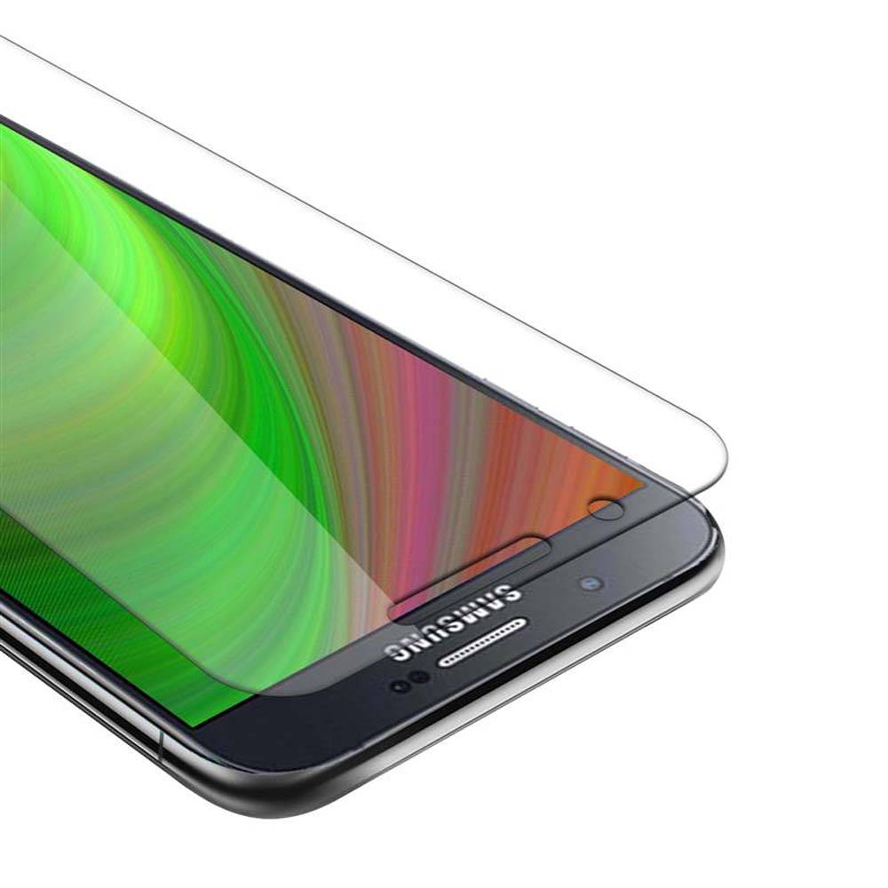 Cadorabo Folie für Samsung Galaxy A8 2015 in KRISTALL KLAR - Gehärtetes Display-Schutzglas (RETAIL PACKAGING)