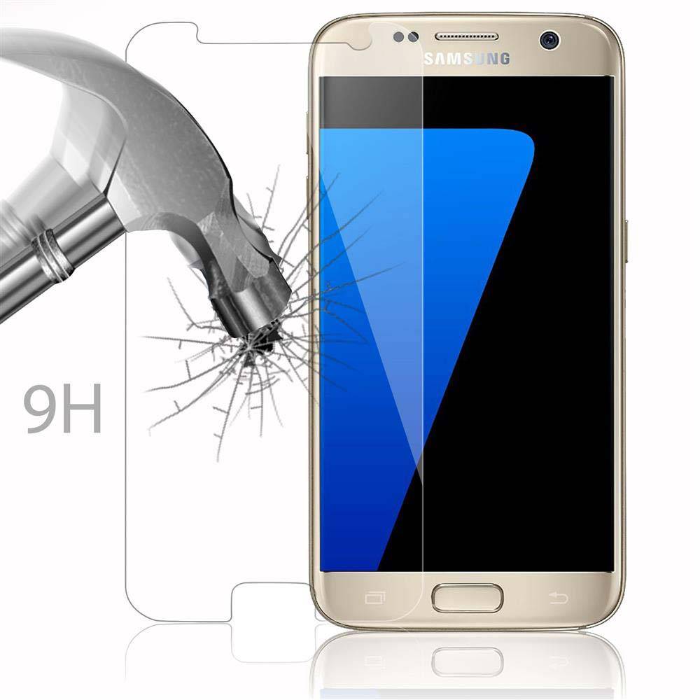 Cadorabo Folie für Samsung Galaxy S7 in KRISTALL KLAR - Gehärtetes Display-Schutzglas (RETAIL PACKAGING)