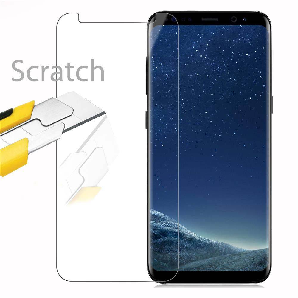 Cadorabo Folie für Samsung Galaxy S8 in KRISTALL KLAR - Gehärtetes Display-Schutzglas (RETAIL PACKAGING)