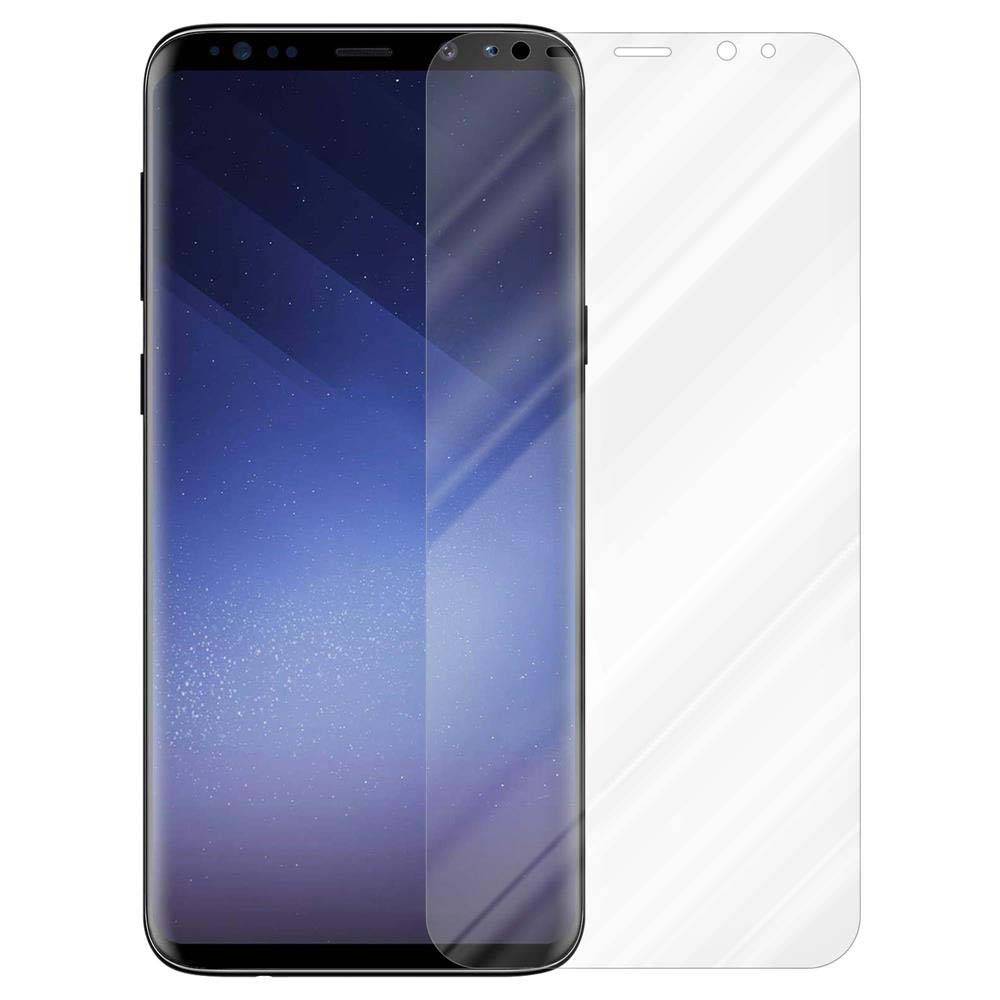 Cadorabo Folie für Samsung Galaxy S9 in KRISTALL KLAR - Gehärtetes Display-Schutzglas (RETAIL PACKAGING)
