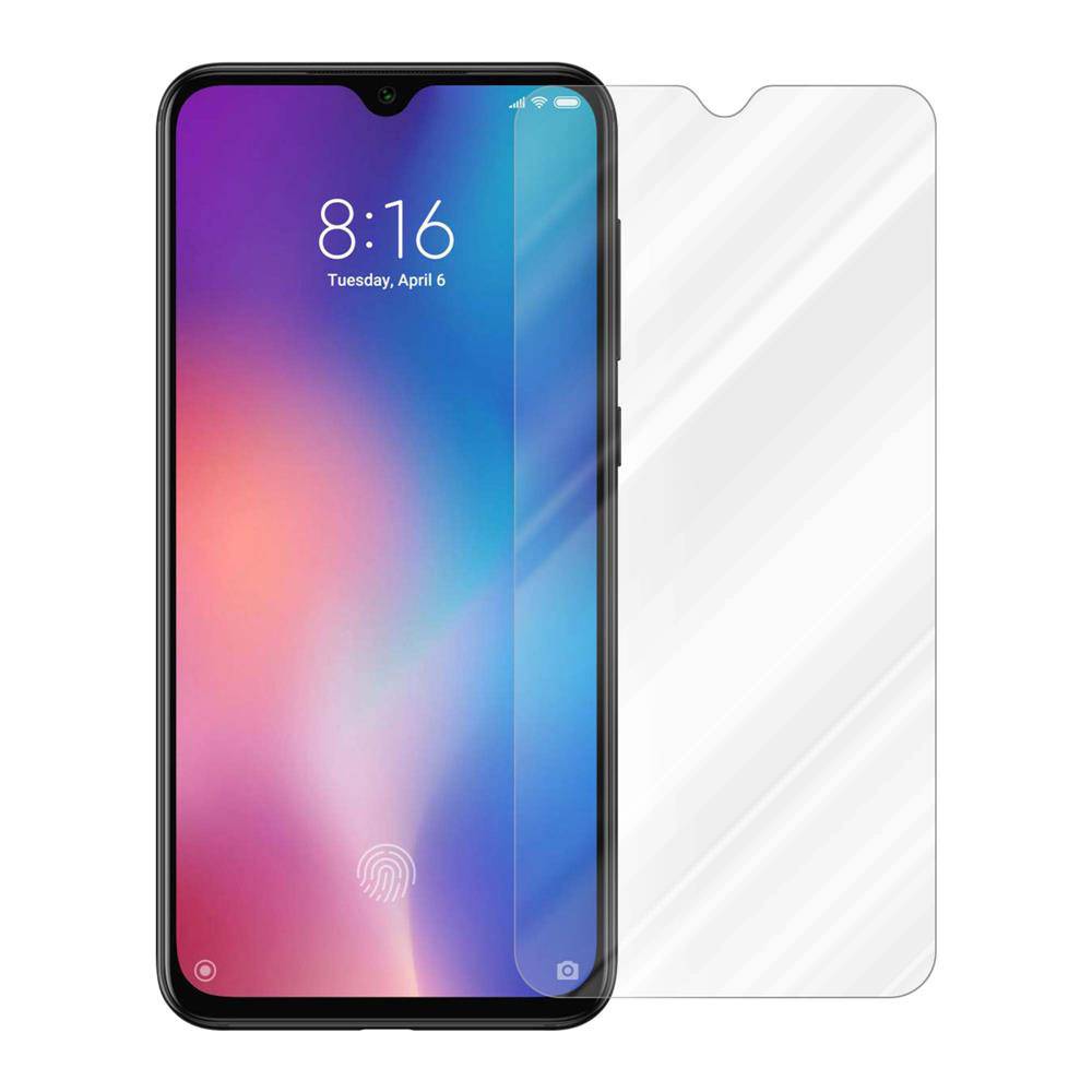 Cadorabo Folie für Xiaomi Mi 9 SE in KRISTALL KLAR - Gehärtetes Display-Schutzglas (RETAIL PACKAGING)