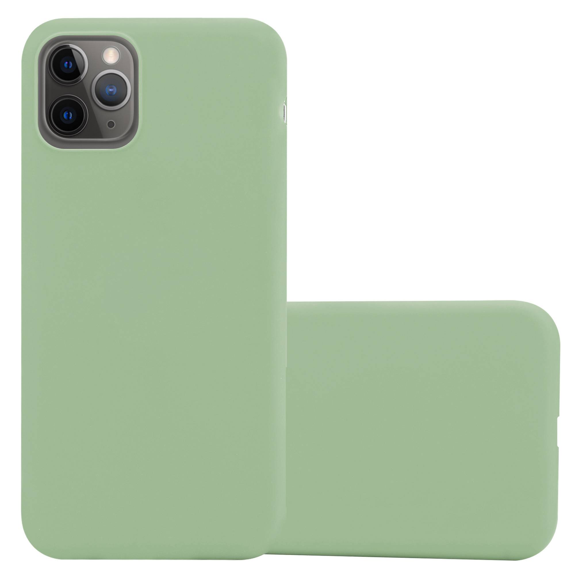 Cadorabo Hülle für Apple iPhone 13 Schutzhülle in Grün Handyhülle TPU Silikon Etui Case Cover