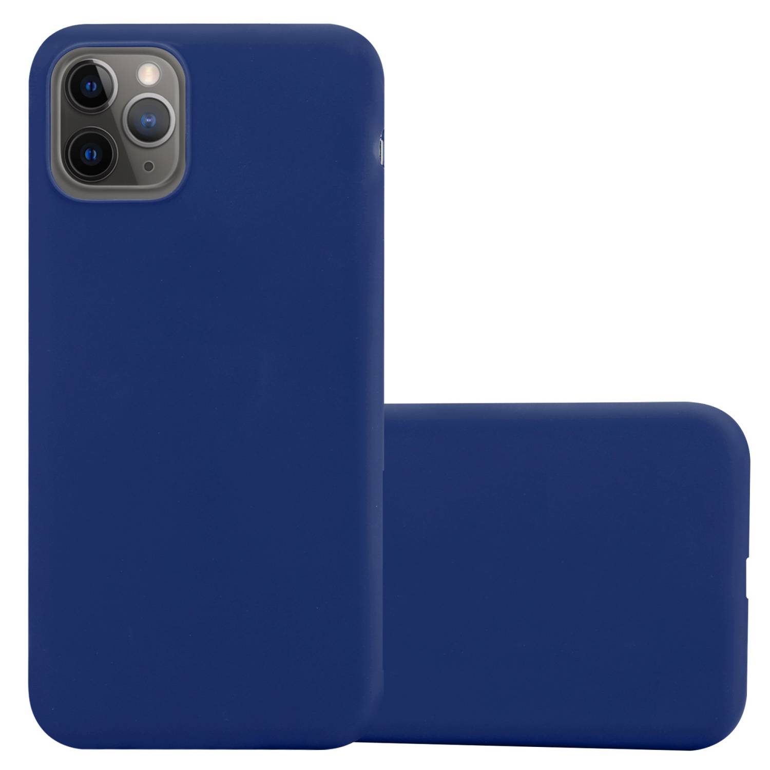 Cadorabo Hülle für Apple iPhone 13 MINI Schutzhülle in Blau Handyhülle TPU Silikon Etui Case Cover