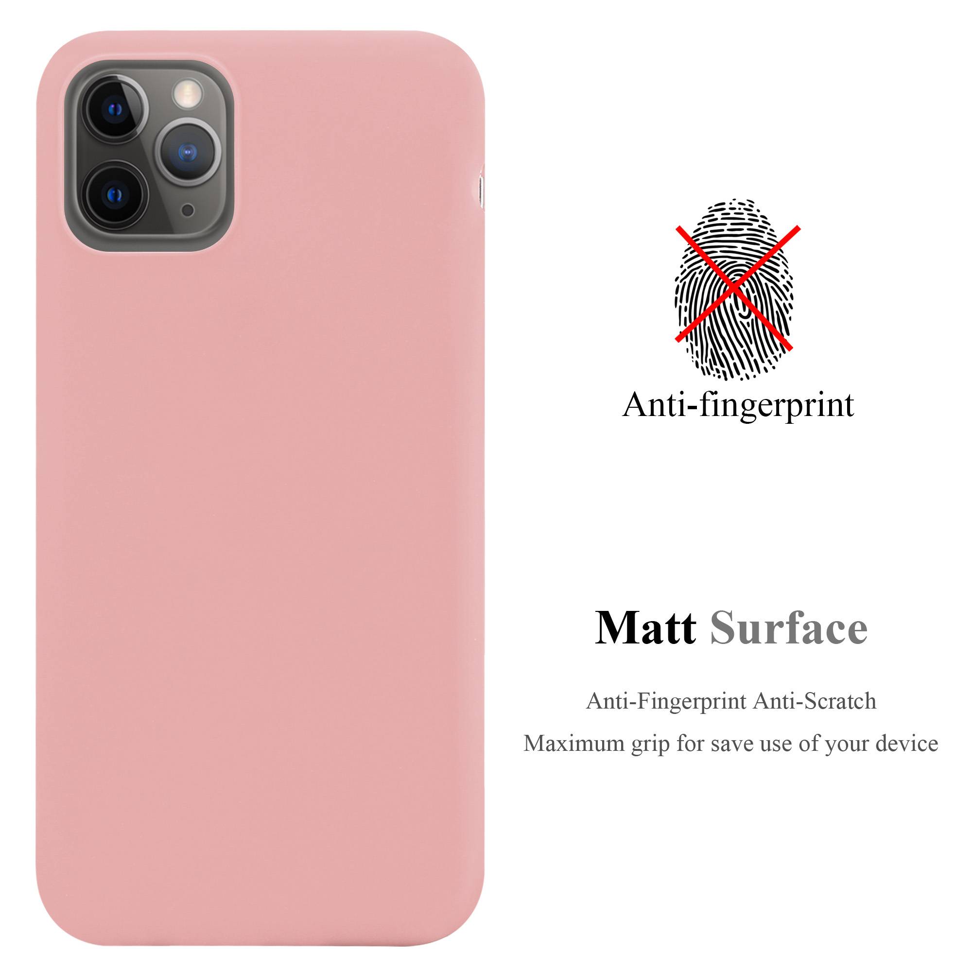 Cadorabo Hülle für Apple iPhone 13 PRO MAX Schutzhülle in Rosa Handyhülle TPU Silikon Etui Case Cover