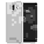 Cadorabo Hülle für Huawei MATE 10 / NOVA 2i Schutz Hülle in Transparent Handyhülle TPU Etui Glitter Cover Case Glitzer