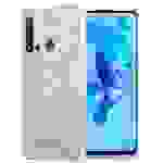 Cadorabo Hülle für Huawei NOVA 5i / P20 LITE 2019 Schutz Hülle in Transparent Handyhülle TPU Etui Glitter Cover Case