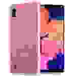 Cadorabo Hülle für Samsung Galaxy A10 / M10 Schutz Hülle in Rosa Handyhülle TPU Etui Glitter Cover Case Glitzer