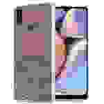 Cadorabo Hülle für Samsung Galaxy A10s / M01s Schutz Hülle in Lila Handyhülle TPU Etui Glitter Cover Case Glitzer