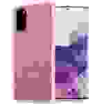 Cadorabo Hülle für Samsung Galaxy S20 Schutz Hülle in Rosa Handyhülle TPU Etui Glitter Cover Case Glitzer