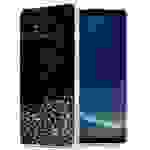 Cadorabo Hülle für Samsung Galaxy S8 PLUS Schutz Hülle in Schwarz Handyhülle TPU Etui Glitter Cover Case Glitzer