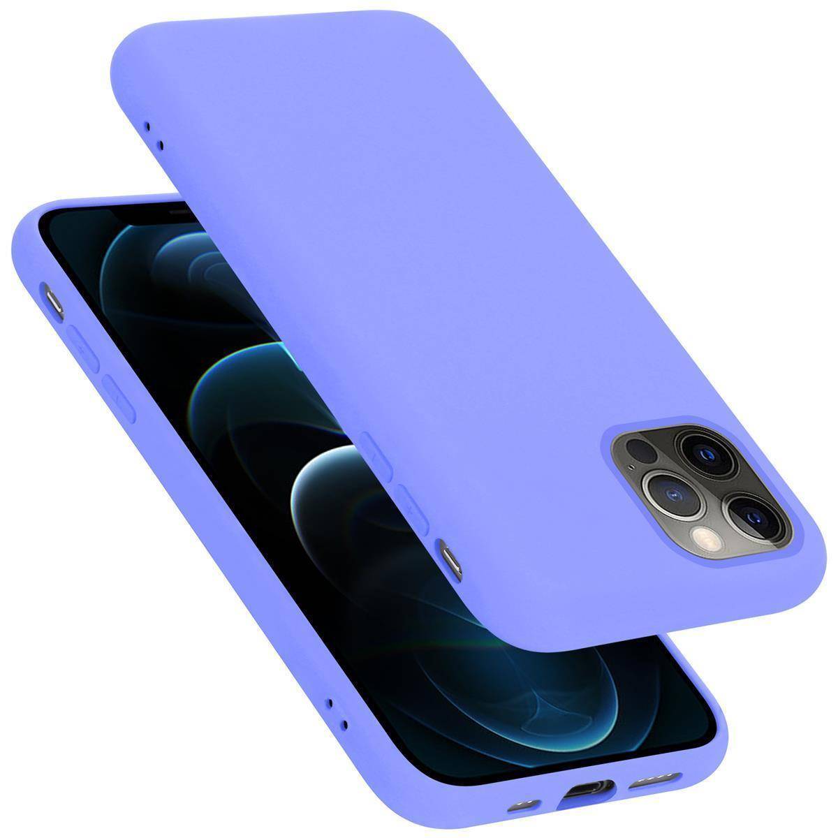 Cadorabo Schutzhülle für Apple iPhone 13 MINI Hülle in Lila Handyhülle Case Cover TPU Etui
