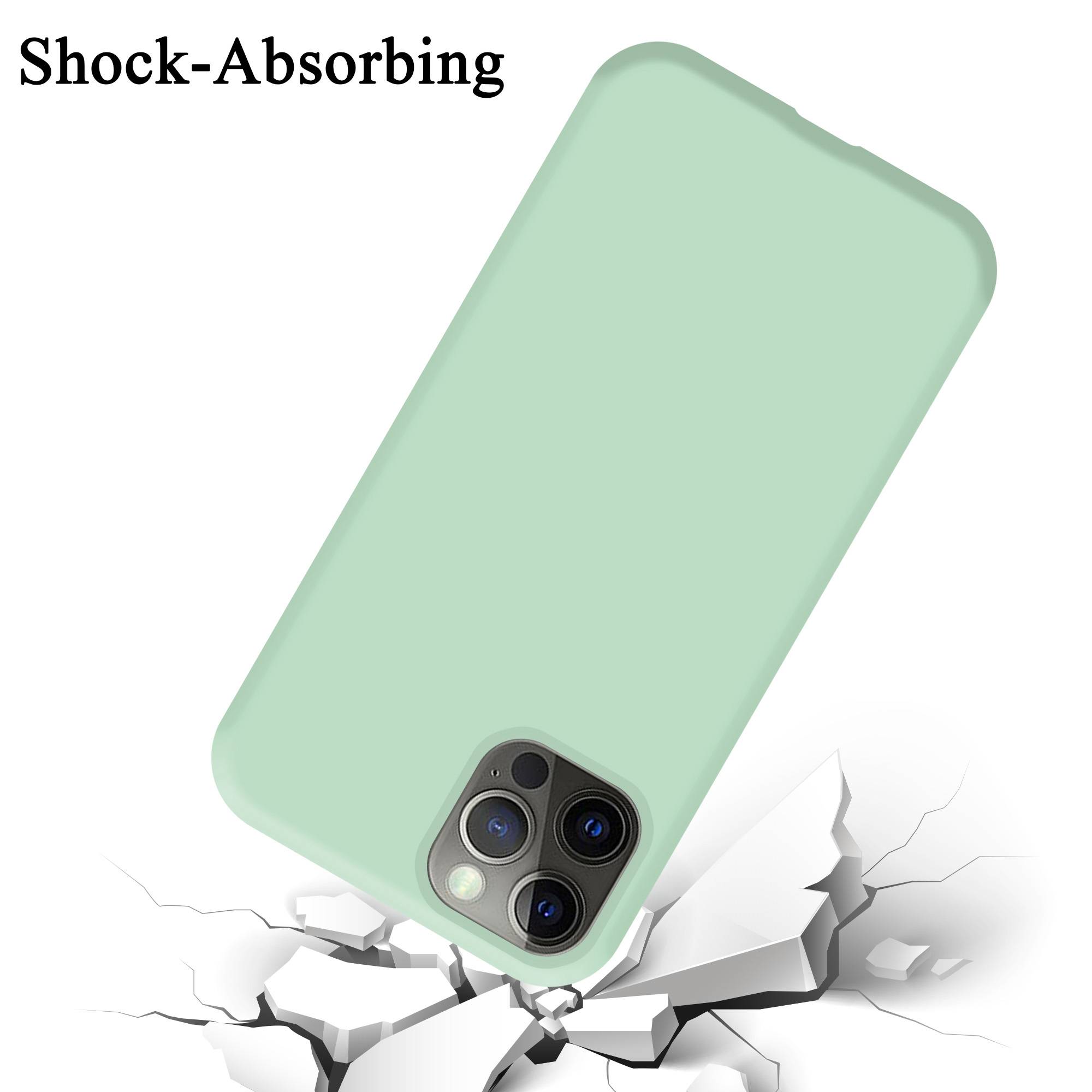 Cadorabo Schutzhülle für Apple iPhone 13 MINI Hülle in Grün Handyhülle Case Cover TPU Etui