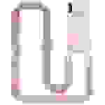 Cadorabo Schutzhülle für Samsung Galaxy A11 / M11 Hülle in Rosa Handykette Etui längenverstellbar Kordel Band