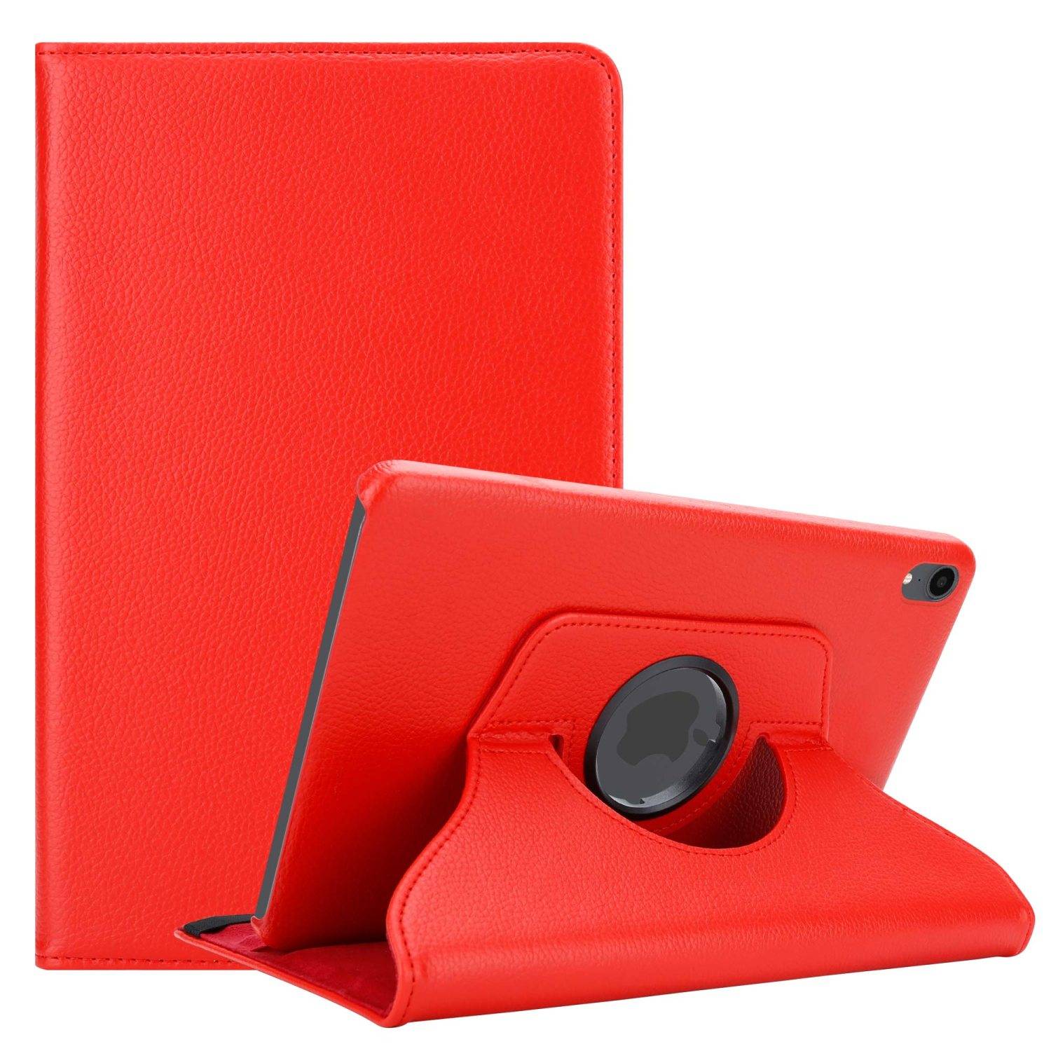 Cadorabo Hülle für Apple iPad MINI 6 (8.3 Zoll) Tablet Schutz Hülle in Rot Schutzhülle Etui Case Tasche Cover
