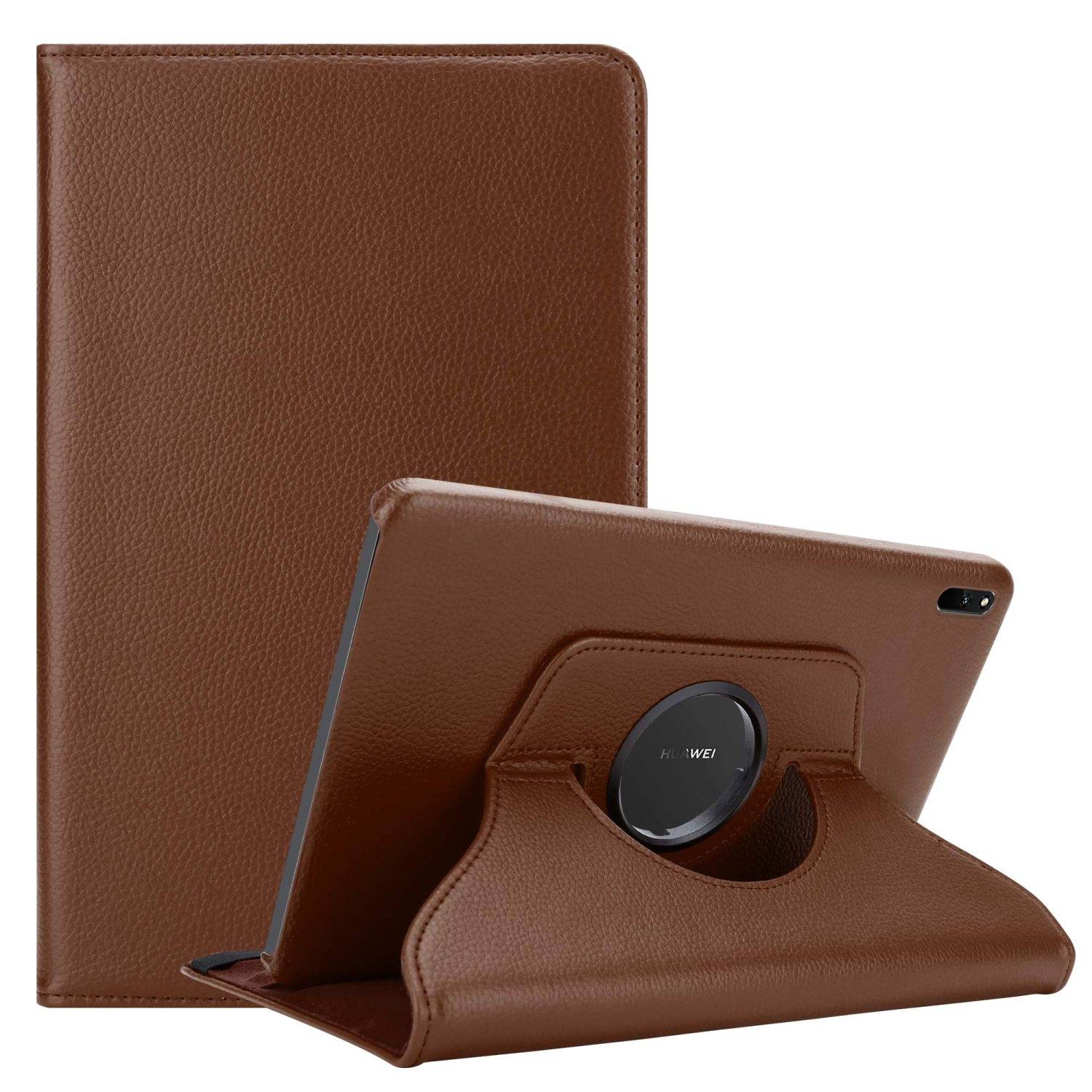 Cadorabo Hülle für Huawei MatePad 11 (10.95 Zoll) Tablet Schutz Hülle in Braun Schutzhülle Etui Case Tasche Cover