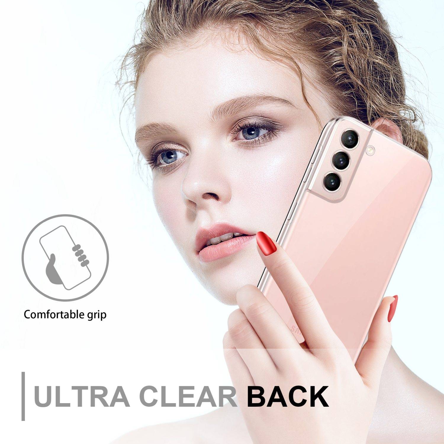 Cadorabo Schutzhülle für Samsung Galaxy S22 Hülle in Transparent 360° Etui Full Body Handyhülle Cover Case