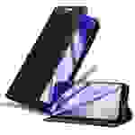 Cadorabo Hülle für Nokia G50 5G Schutz Hülle in Schwarz Handyhülle Etui Case Cover Magnetverschluss