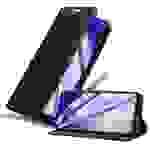 Cadorabo Hülle für Samsung Galaxy A33 5G Schutz Hülle in Schwarz Handyhülle Etui Case Cover Magnetverschluss