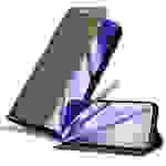 Cadorabo Hülle für Samsung Galaxy S22 PLUS Schutz Hülle in Braun Handyhülle Etui Case Cover Magnetverschluss