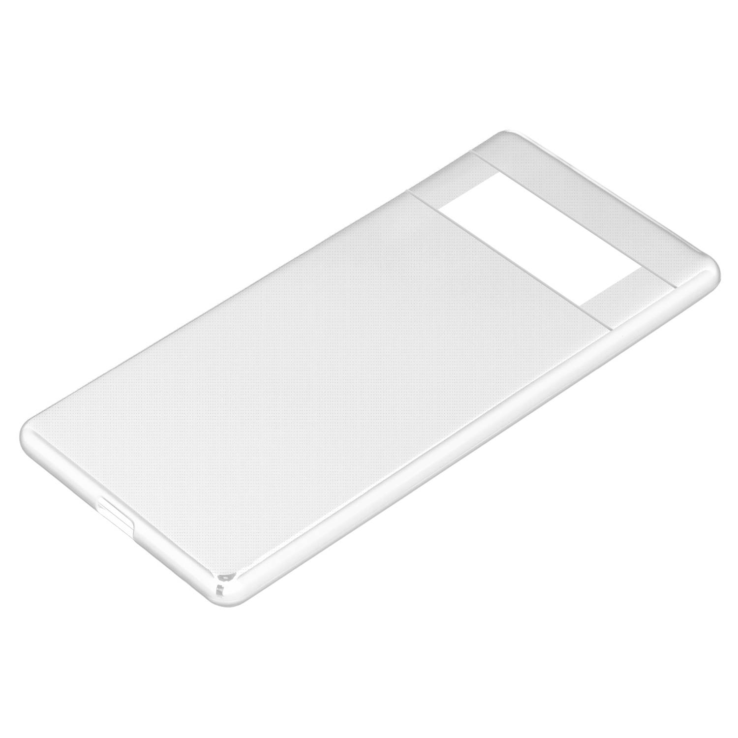 Cadorabo Hülle für Google PIXEL 6 PRO Schutz Hülle in Transparent Schutzhülle TPU Silikon Cover Etui Case