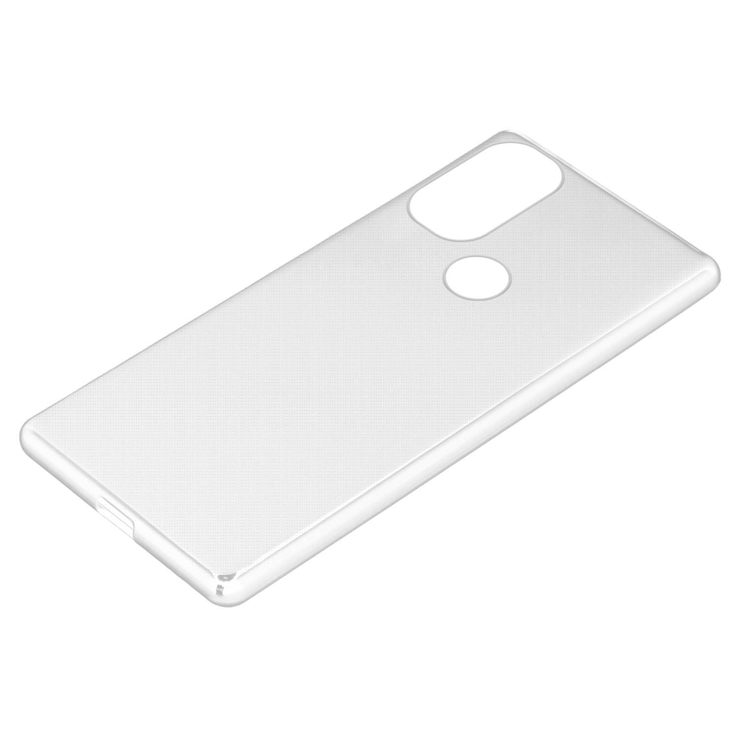Cadorabo Hülle für Motorola MOTO G71 5G Schutz Hülle in Transparent Schutzhülle TPU Silikon Cover Etui Case