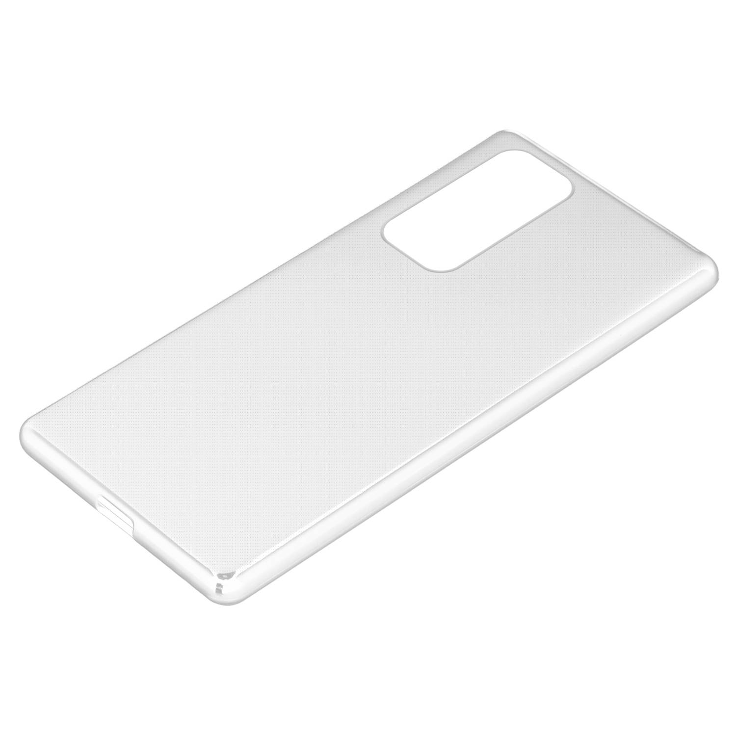 Cadorabo Hülle für Oppo FIND X3 NEO Schutz Hülle in Transparent Schutzhülle TPU Silikon Cover Etui Case