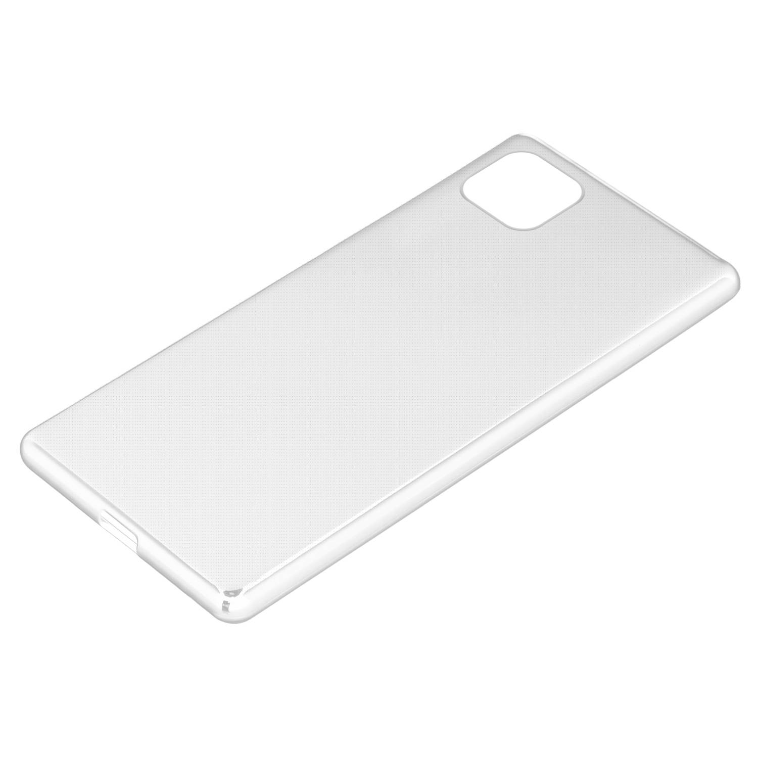 Cadorabo Hülle für Samsung Galaxy A22 5G Schutz Hülle in Transparent Schutzhülle TPU Silikon Cover Etui Case